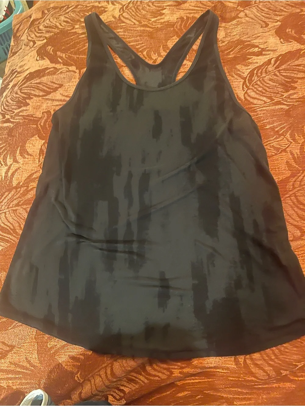 lululemon athletica Black Racerback Tank - Athletic Run Top